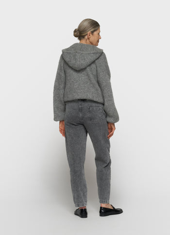 easy pants jog denim | black