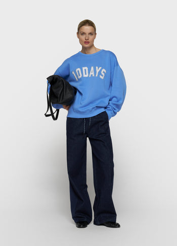 statement sweater | ultramarine