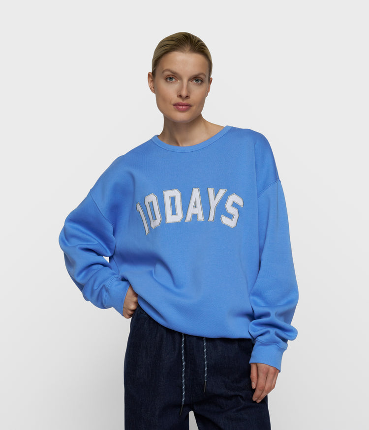 statement sweater | ultramarine