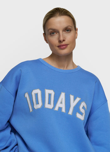 statement sweater | ultramarine