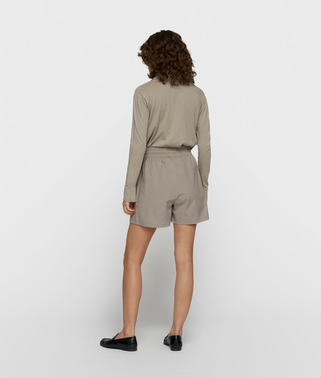 wrap blouse | fog