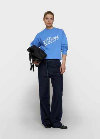 petite sweater | ultramarine