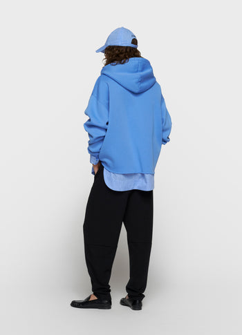 statement zip hoodie | ultramarine