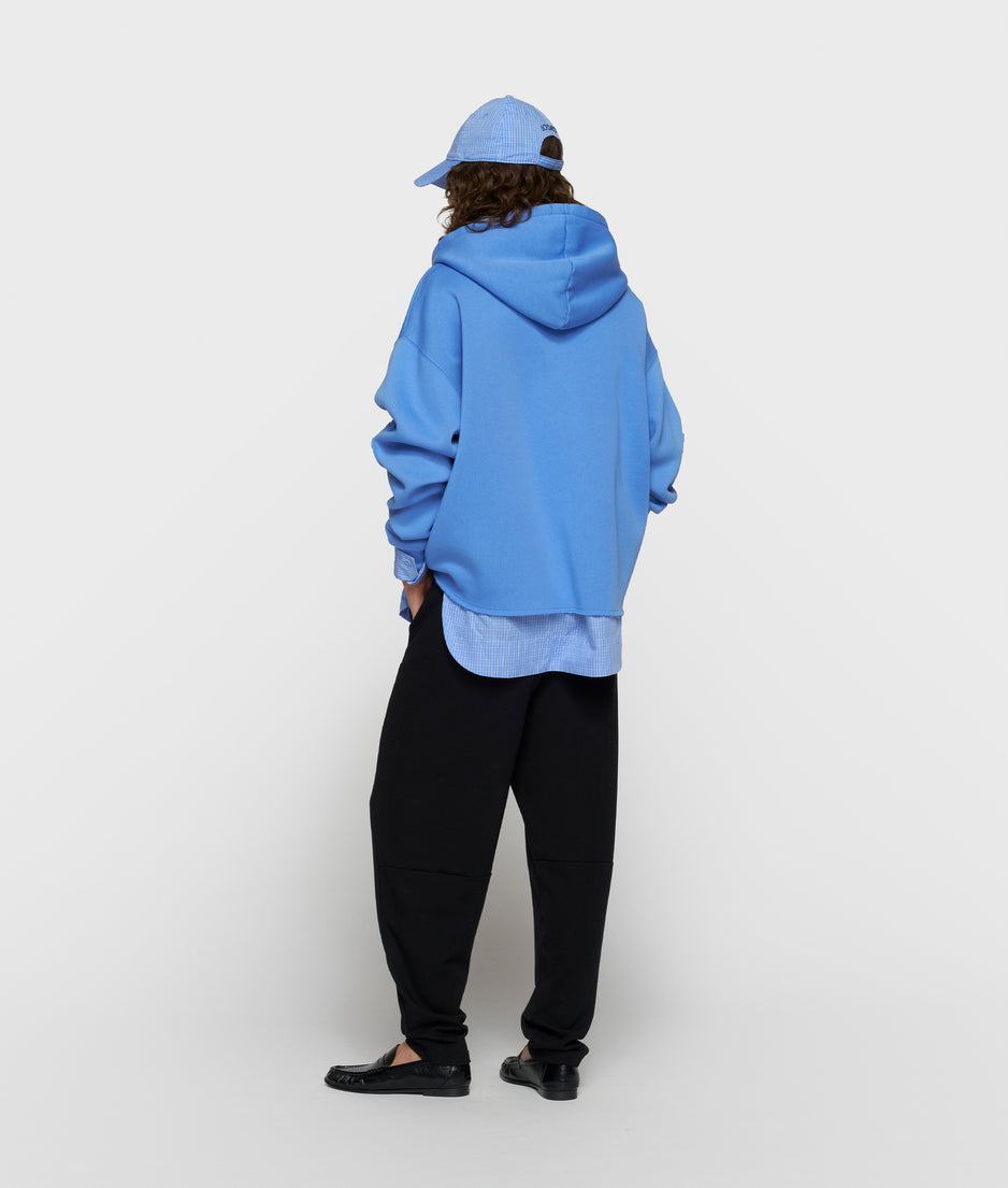 statement zip hoodie | ultramarine