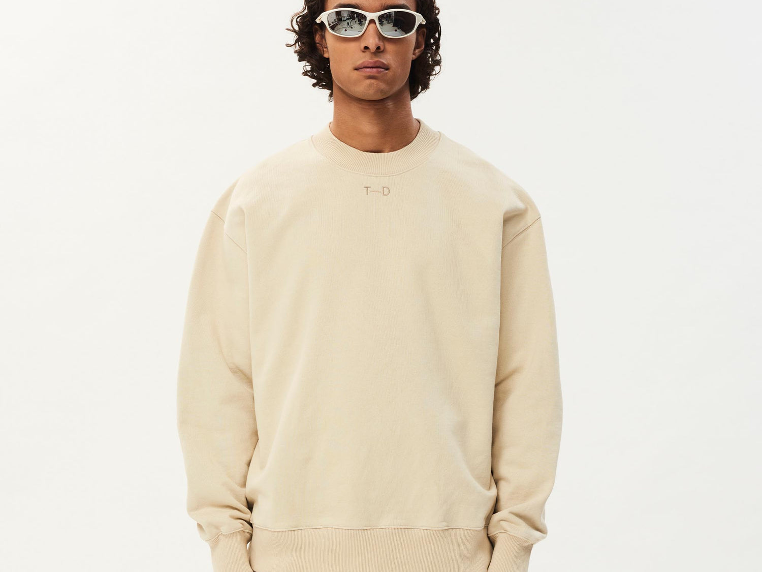 Oliver fleece sweater | oat