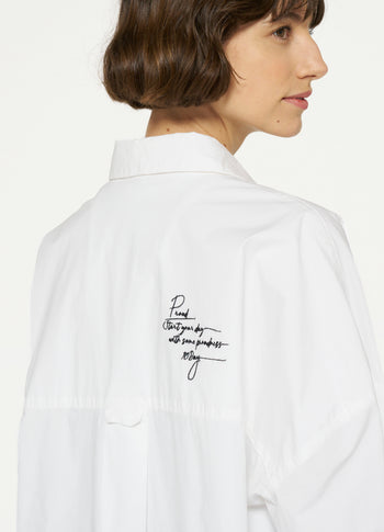 proud blouse | white
