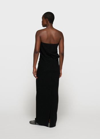 tube dress sparkle | black