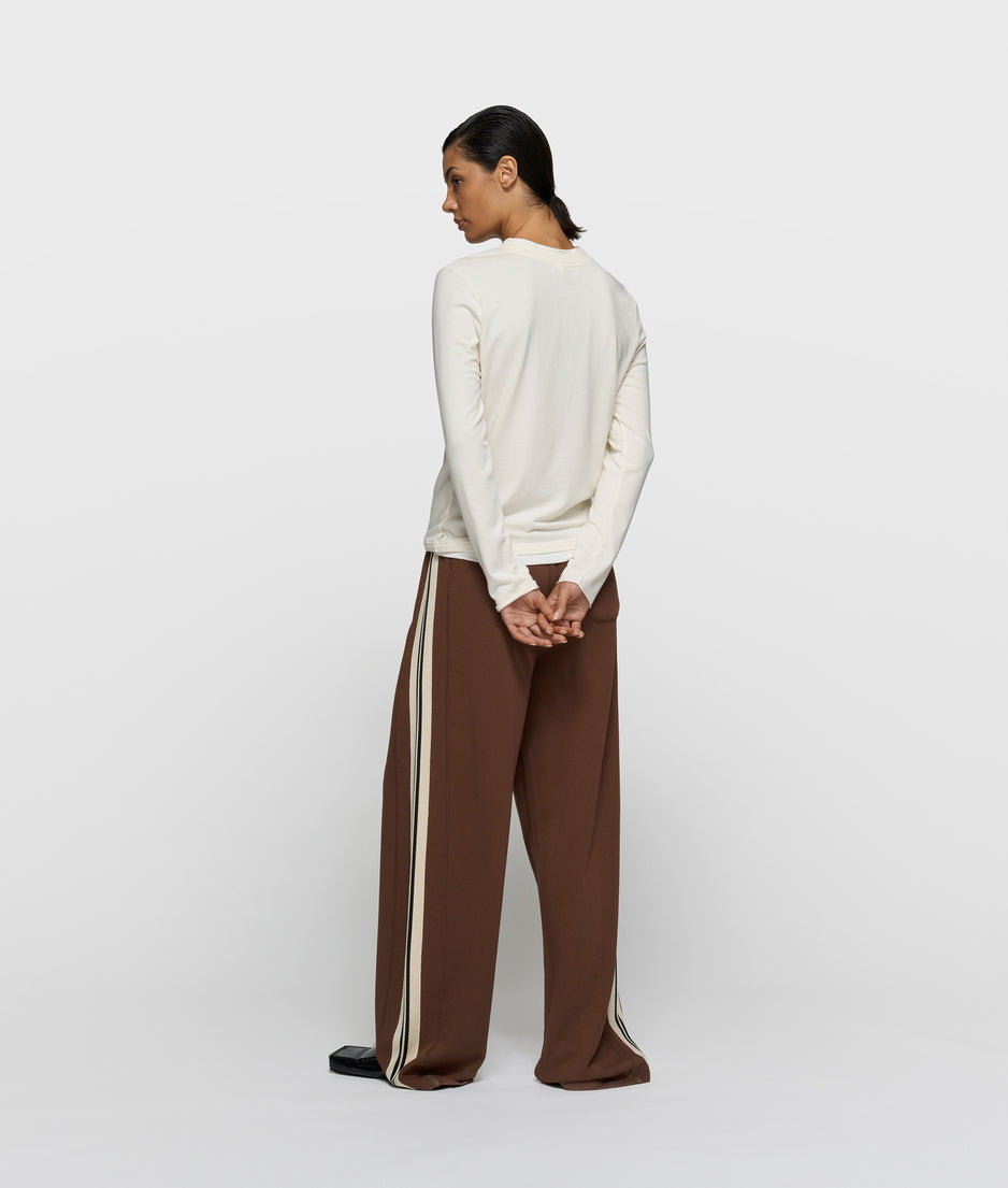 double long sleeve tee | pearl