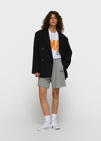 oversized tee | white