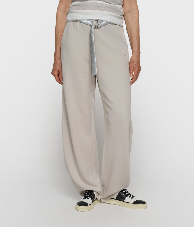 banana pants fleece | stone