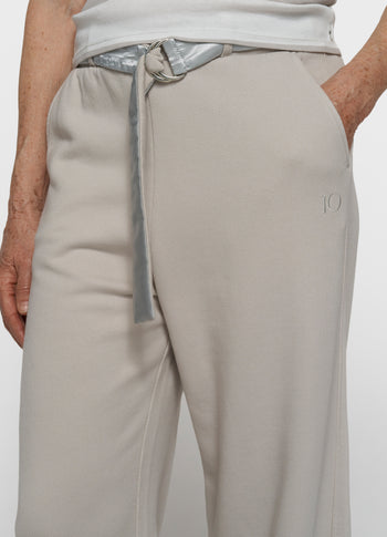 banana pants fleece | stone