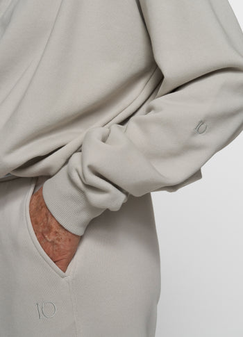 balloon wrap hoodie | stone