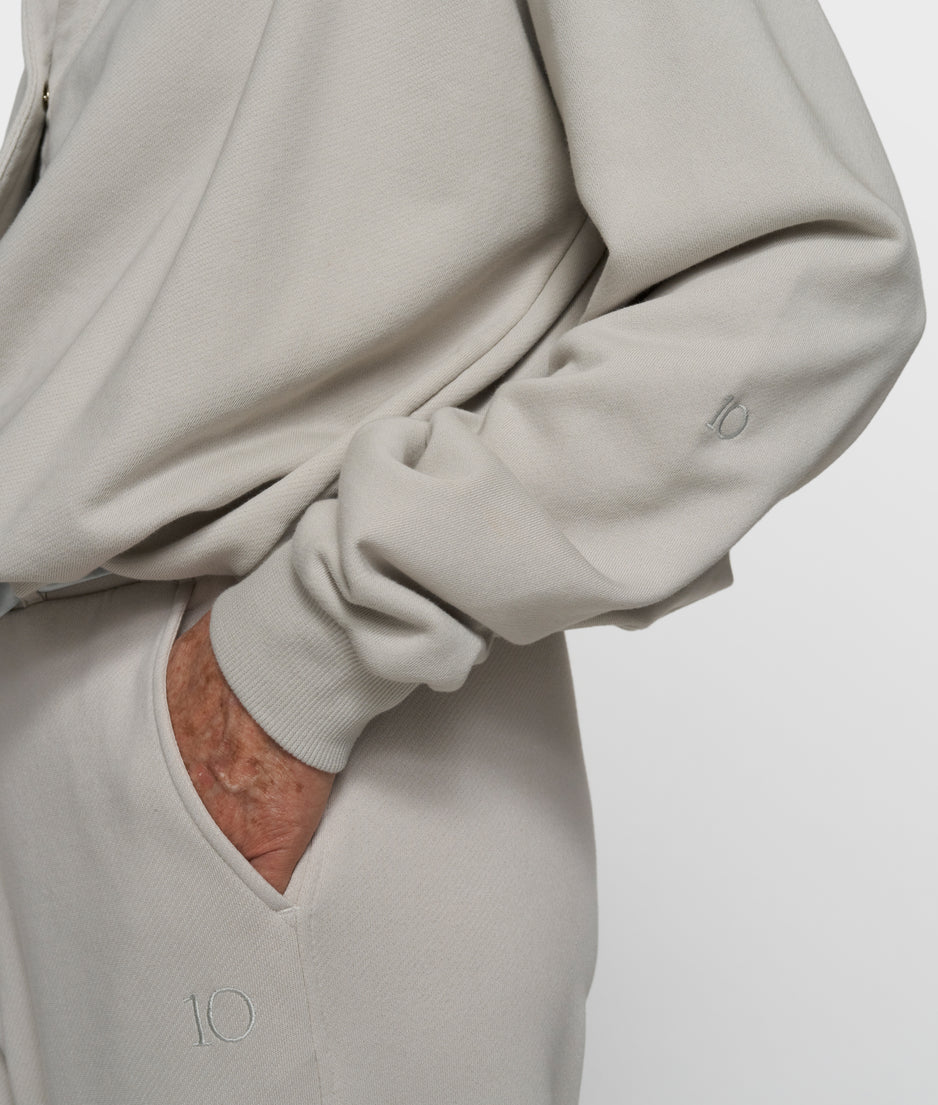 balloon wrap hoodie | stone