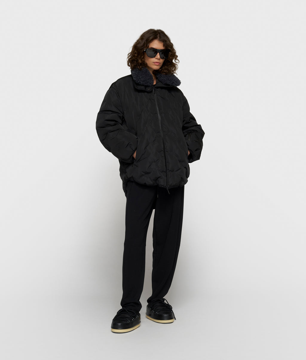 the darling coat | black