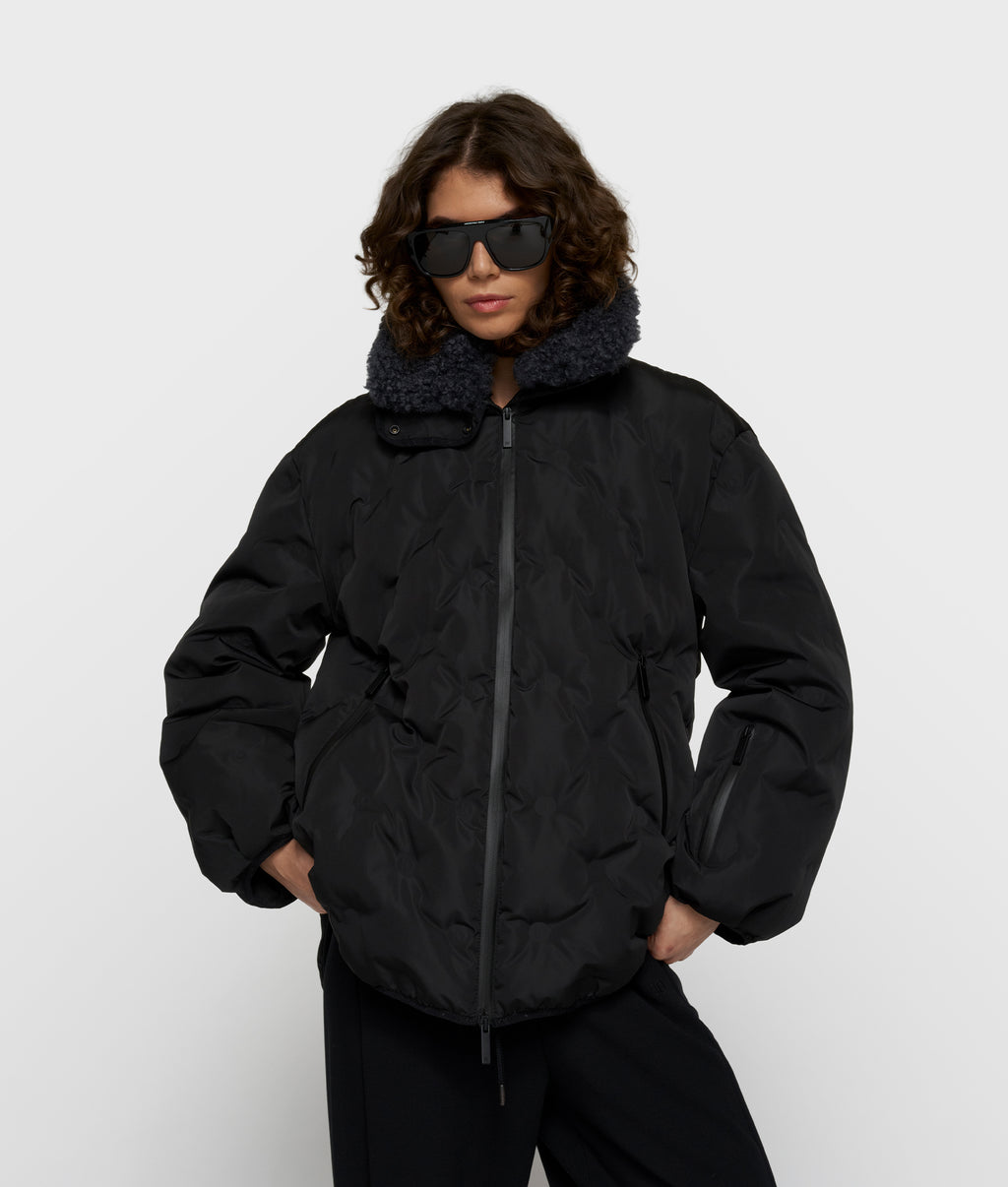 the darling coat | black