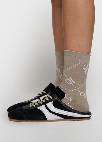 socks all-over monogram | fog