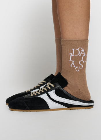 socks curly 10 | light fudge