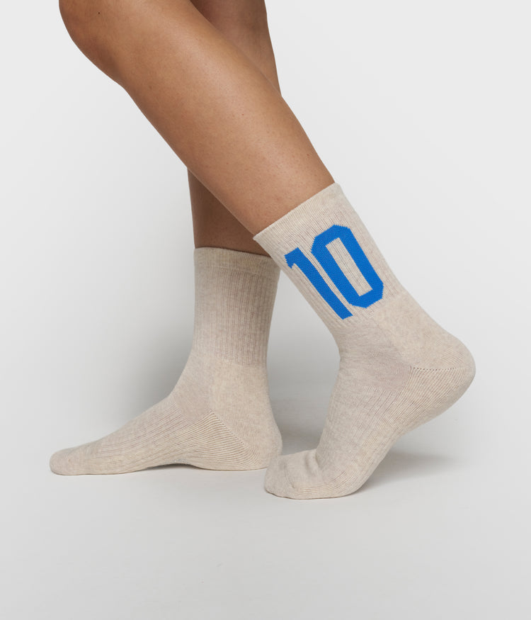 socks baseball 10 | soft white melee