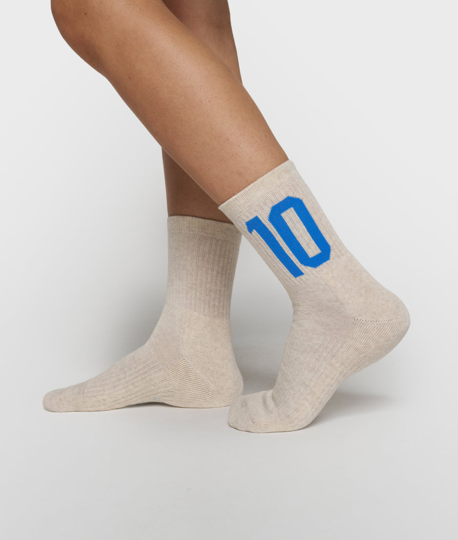 socks baseball 10 | soft white melee