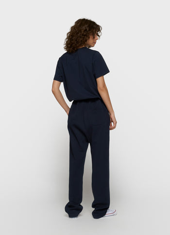 fitted tee | dark blue