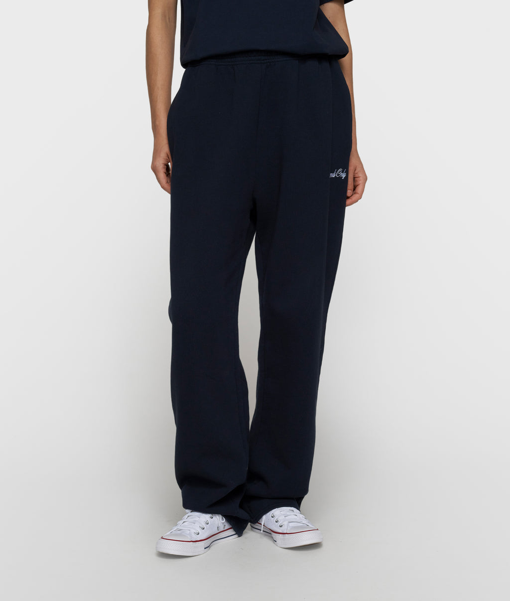 straight jogger | dark blue