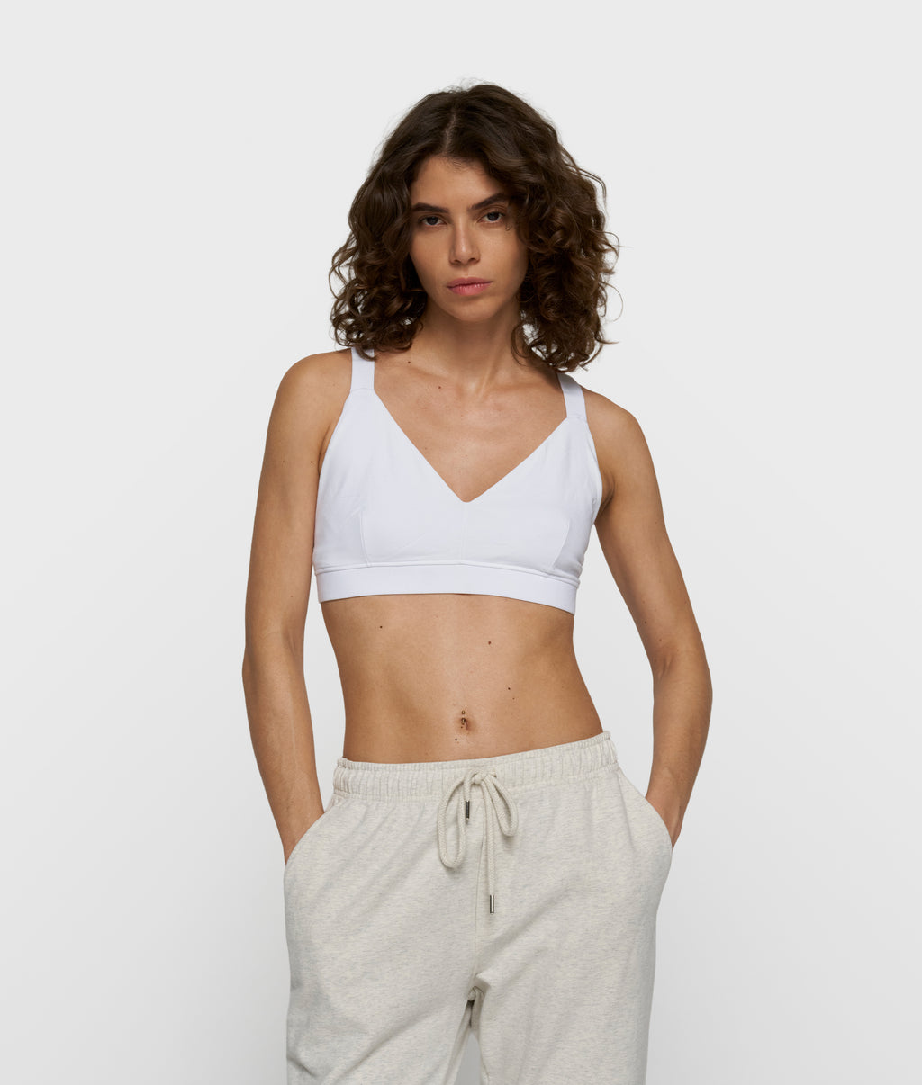 THE BRA | white