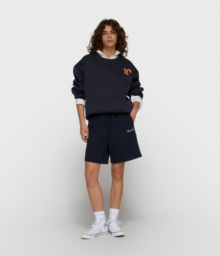 easy short | dark blue