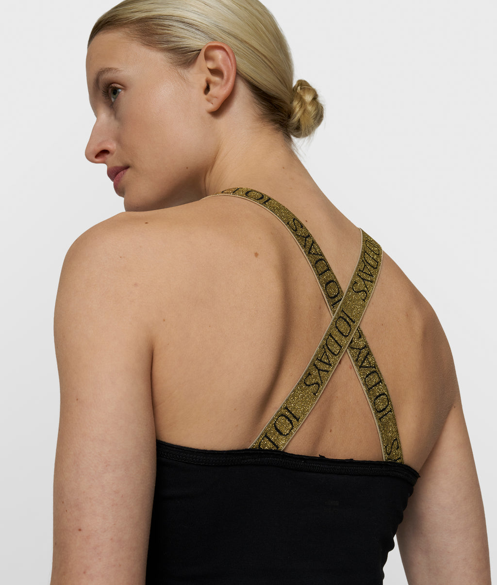 THE WRAPPER LUREX | black