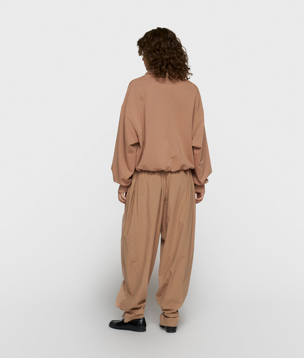 balloon pants | light fudge