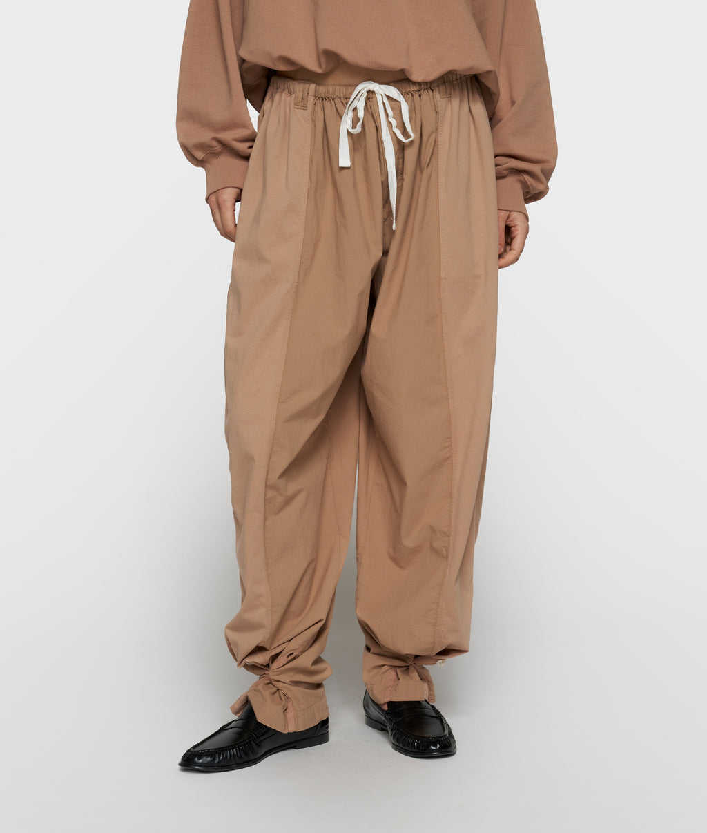 balloon pants | light fudge