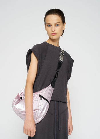 sleeveless beach sweater | grey raven