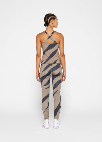 wrapper zebra | warm taupe