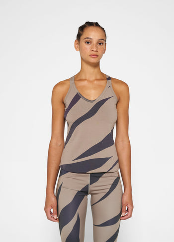 wrapper zebra | warm taupe