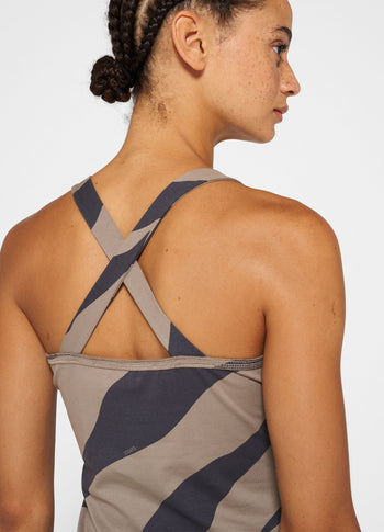 wrapper zebra | warm taupe