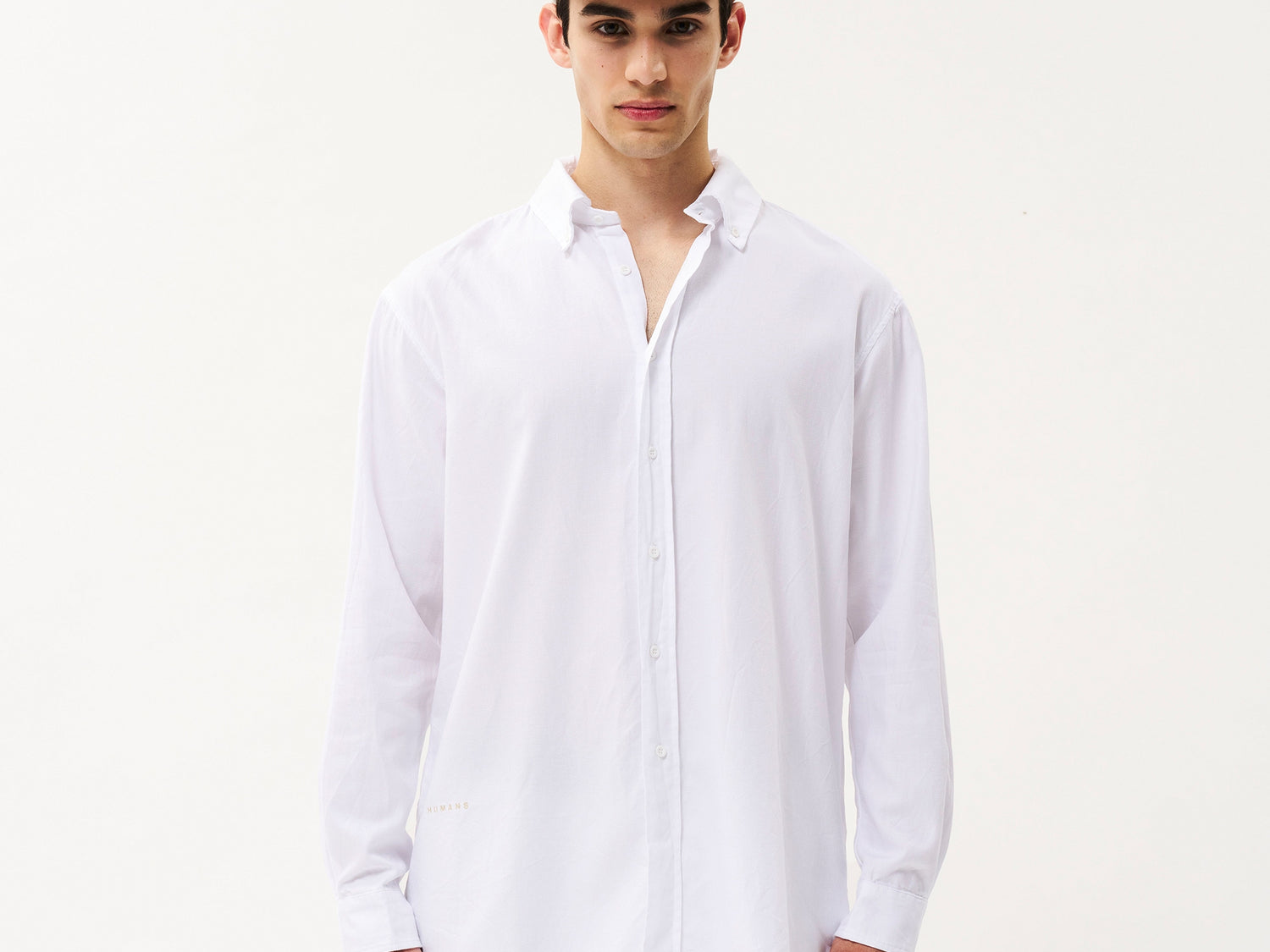 Tate smoking shirt | white