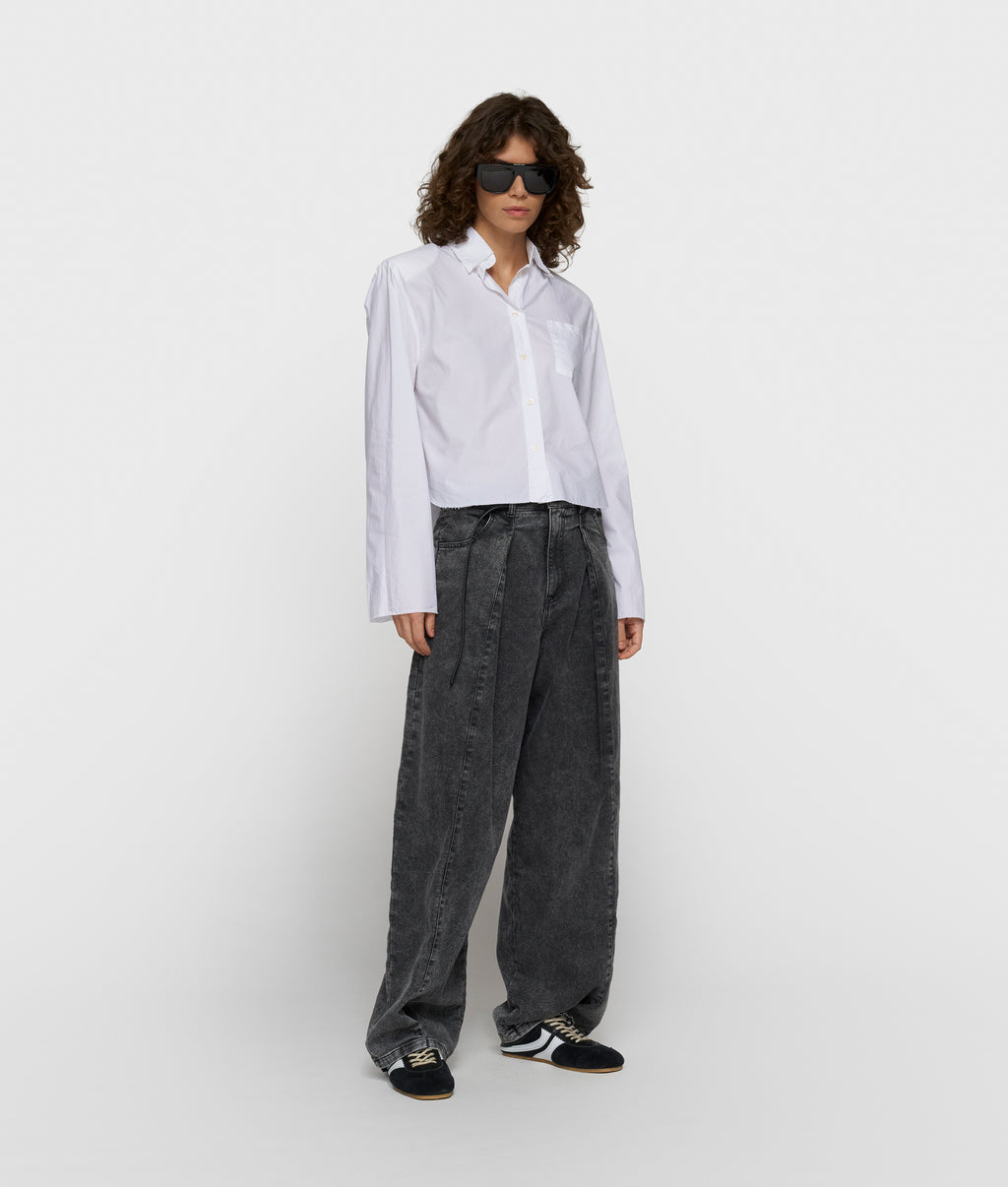 Bar pants jog denim | black