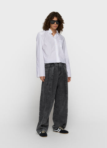 Bar pants jog denim | black