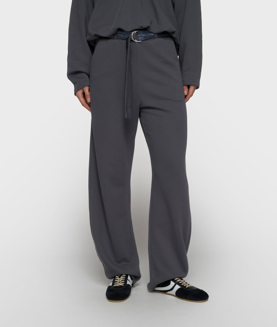 banana pants fleece | steel blue
