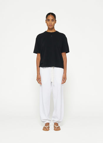 perfect tee linen | black