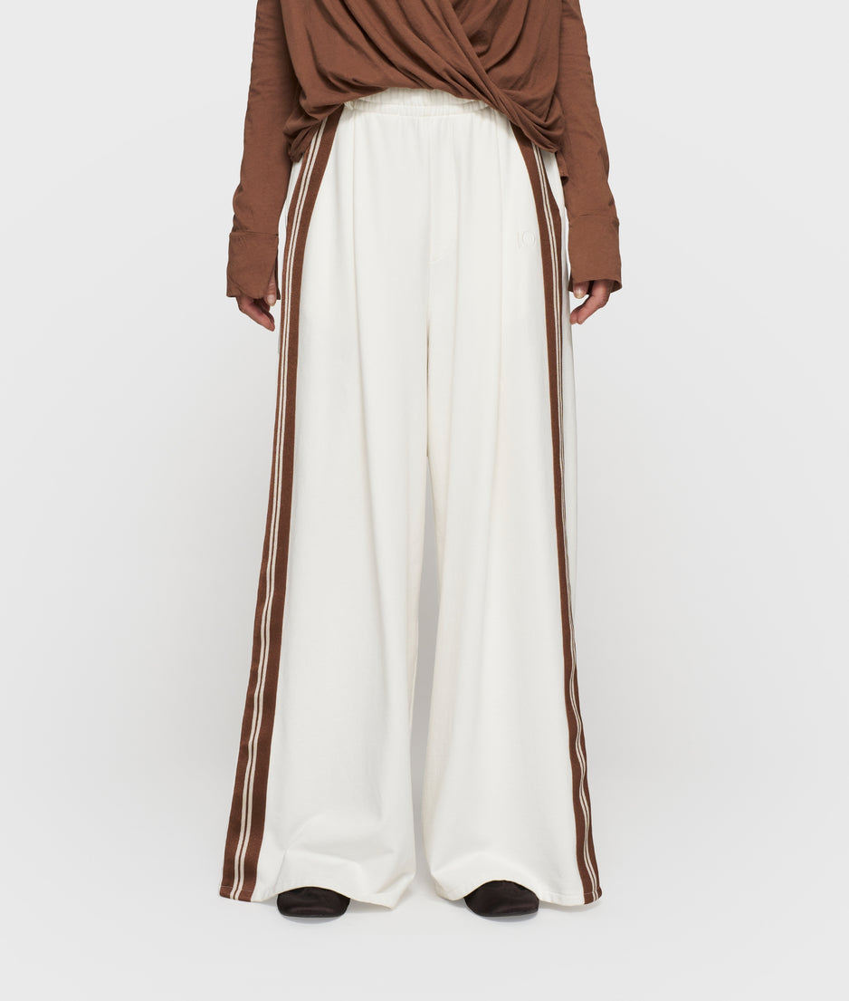 wide pants tape | ecru