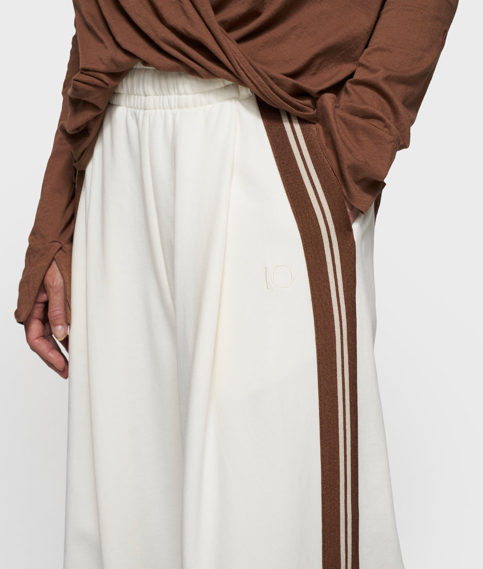 wide pants tape | ecru