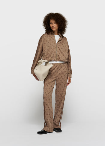 track jacket monogram | fudge