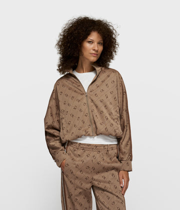 track jacket monogram | fudge