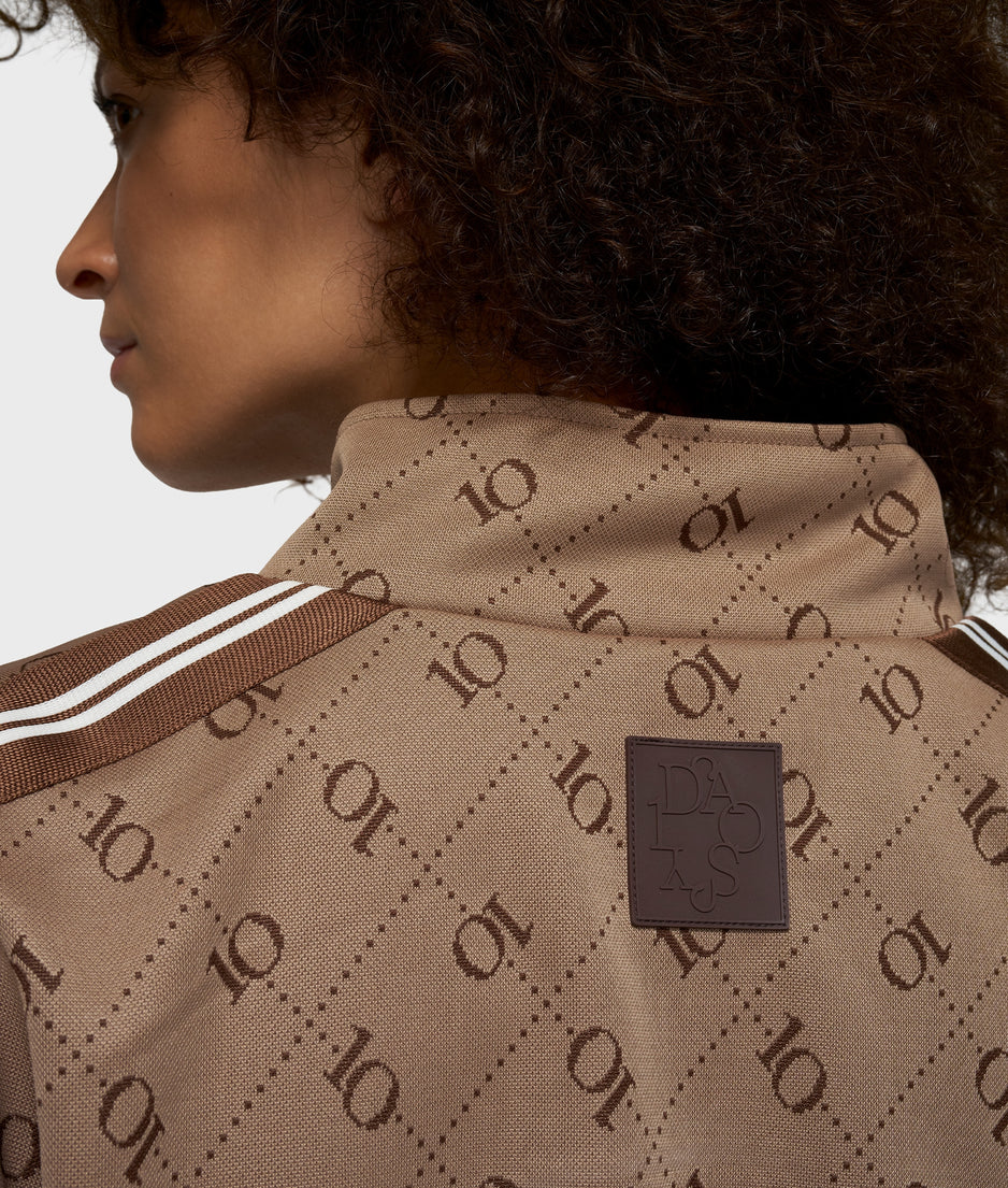 track jacket monogram | fudge