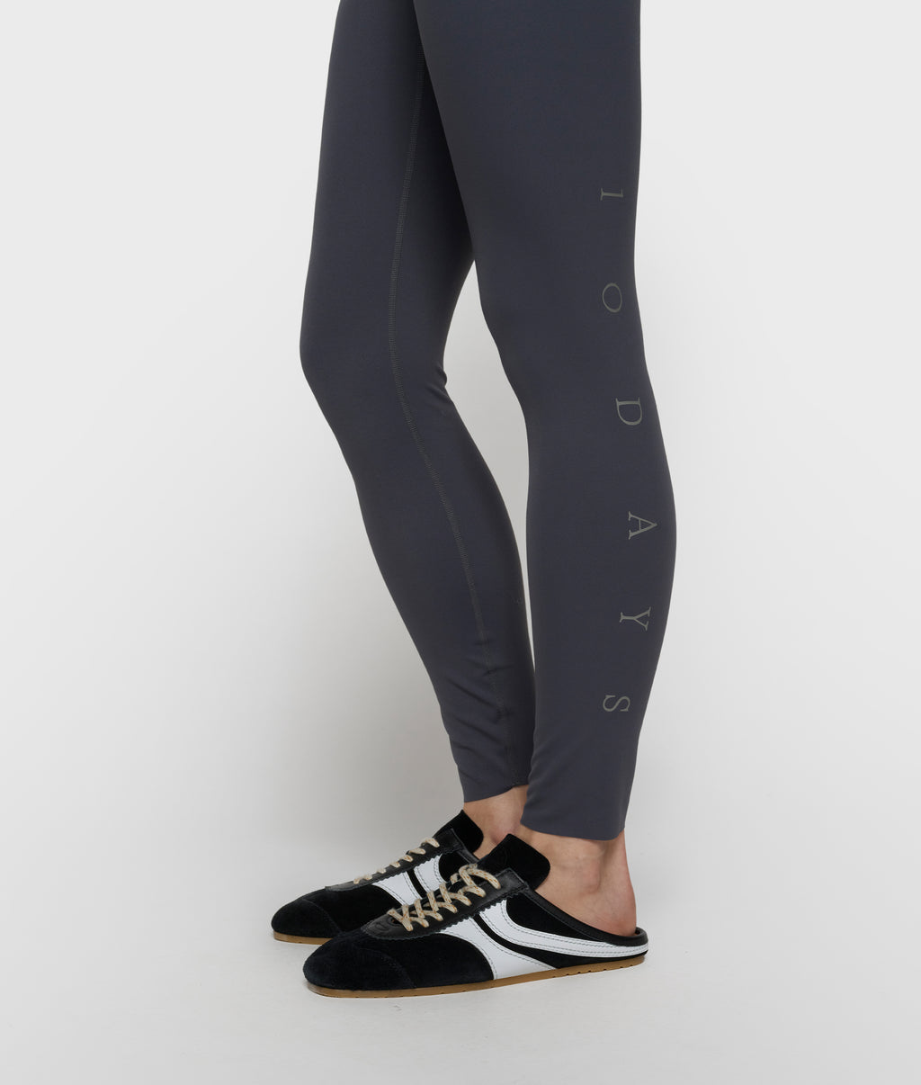 sporty leggings | steel blue