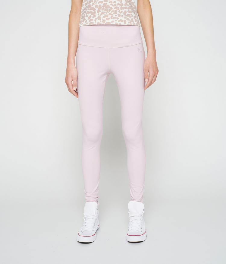 yoga leggings | pale lilac