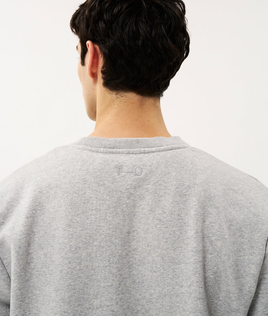 Manu sweater | light grey melee