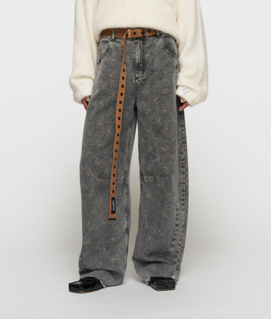 canvas belt | suede
