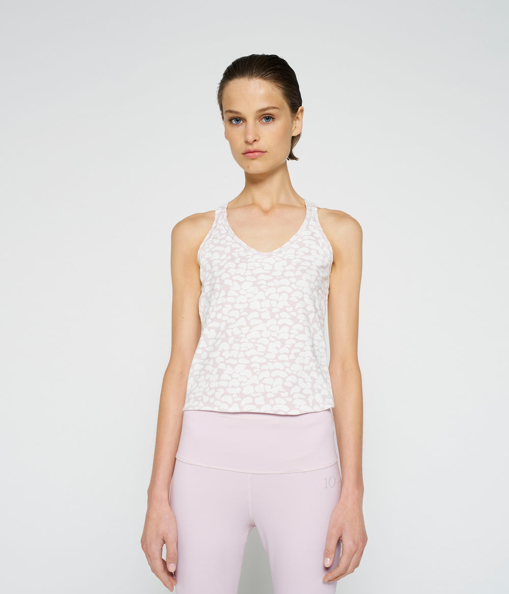wrapper leopard | pale lilac