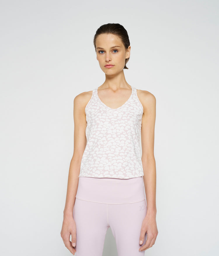 wrapper leopard | pale lilac